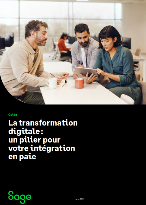 Visuel Livre Blanc La transformation Digitale : un pilier pour votre intégration paie