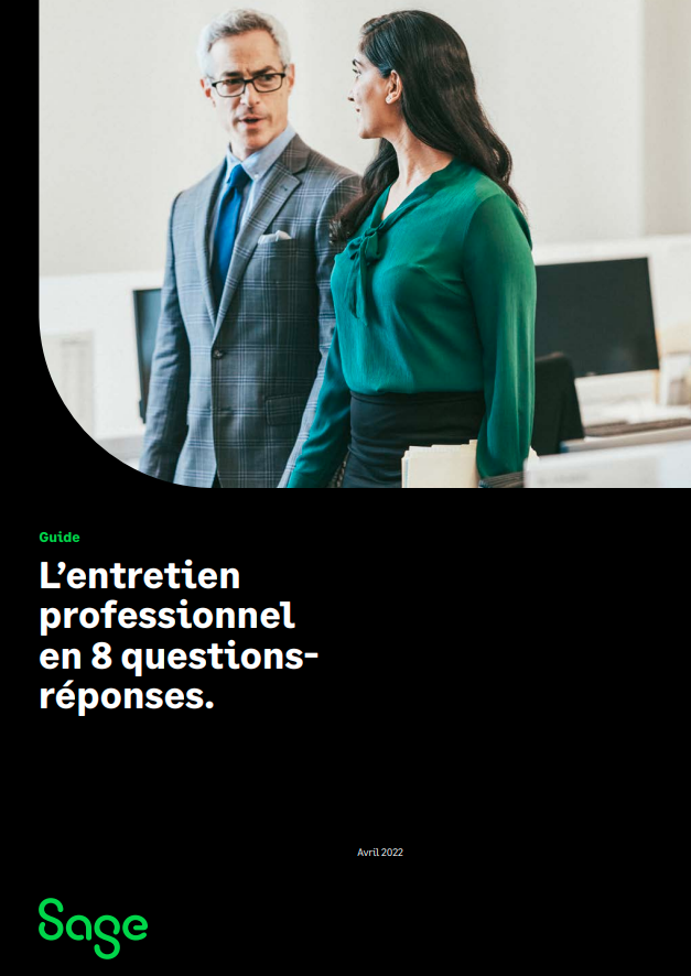 Visuel Livre Blanc L'entretien professionnel en 8 questions-réponses