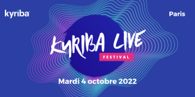 Absys Cyborg sera présent au Kyriba Live 2022 le 4 octobre prochain à la Maison de la Mutualité à Paris. vignette illustrant l'événement Kyriba Live 2022