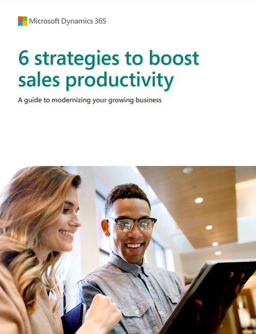 screenshot white paper 6 strategies to boost sales productivity