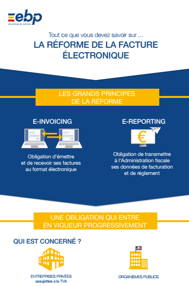 capture d'ecran infographie ebp la reforme de la facture electronique 