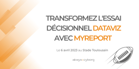 Transformez l'essai décisionnel avec la Dataviz ! Devenez une entreprise Data Driven en participant à notre événement le 6 avril prochain à Toulouse. visuel illustrant l'événement dataviz le 6 avril 2023 à Toulouse