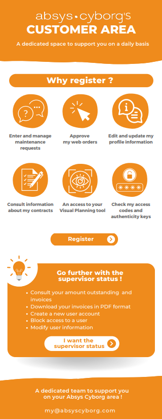 screenshot of the customer area expert file