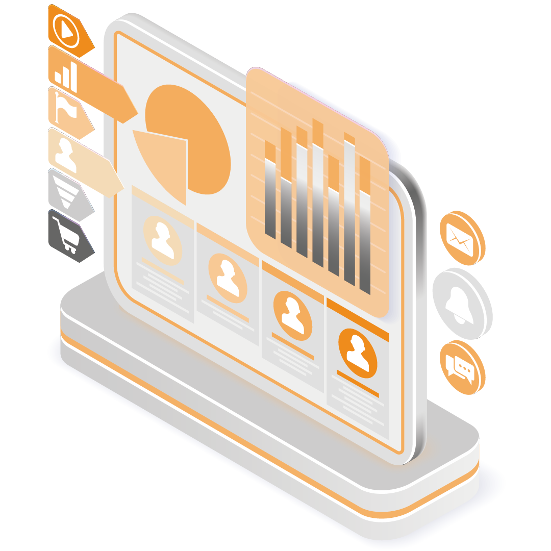 Visual of Microsoft Dynamics 365 CRM