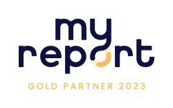 Logo MyReport Gold Partner