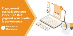 vignette illustrant l'article engagement collaborateur et qvt