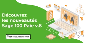 vignette illustrant l'article nouveautés sage 100 paie v.8