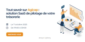 visuel conférence web Agicap du 7 octobre 2025