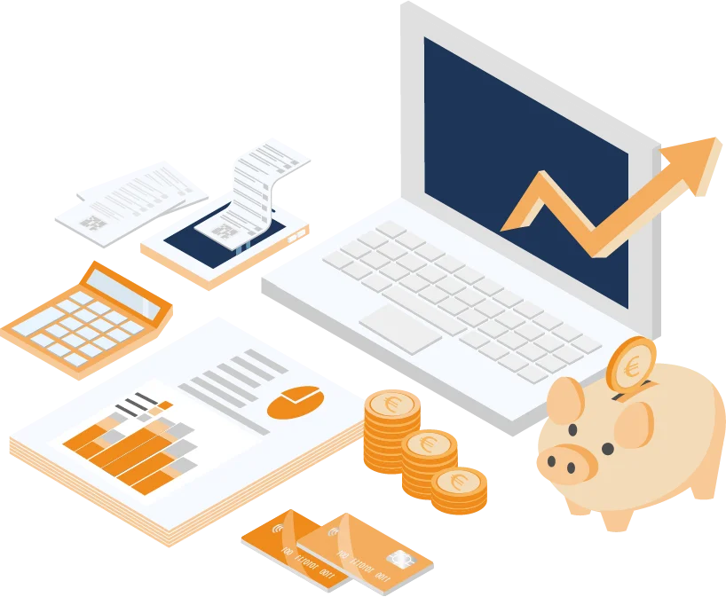 Visuel sous page logiciel de gestion de trésorerie