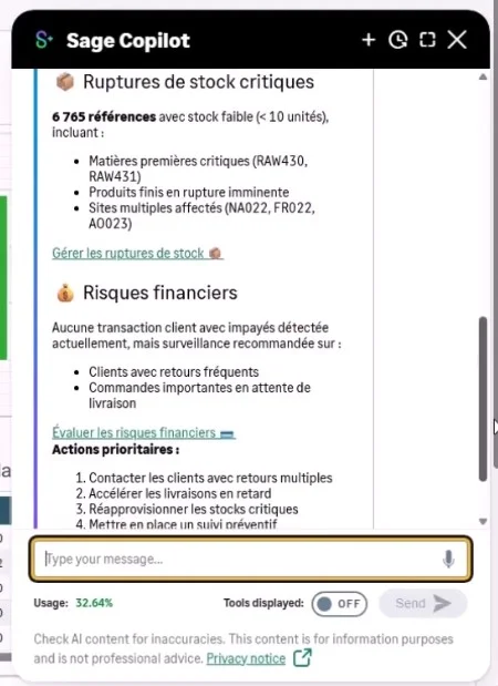 Capture d'écran anticiper les risques numéro 2