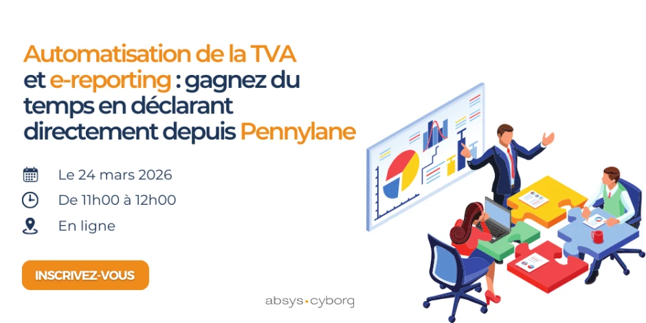 vignette conférence web automatisation TVA et e-reporting avec Pennylane 
