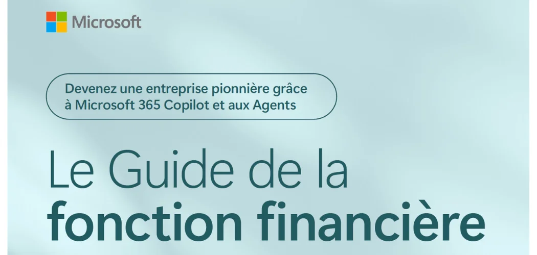 Vignette livre blanc la fonction financière avec Microsoft 365 Copilot