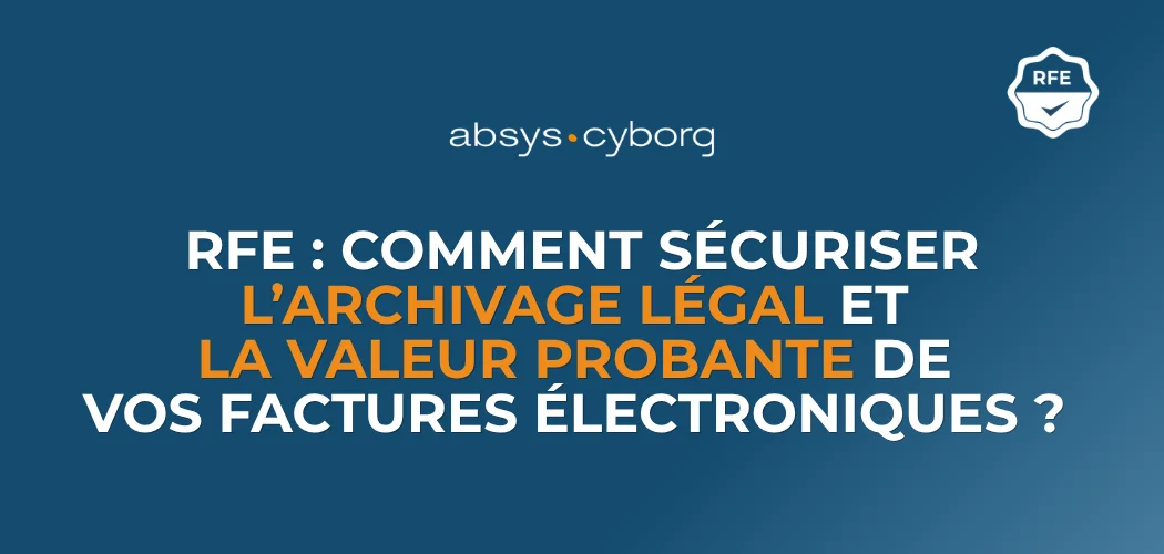 Vignette livre blanc archivage légal et valeur probante