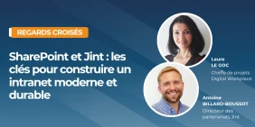 Vignette illustrant la page regards croisés Sharepoint x Jint