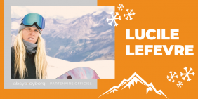 Annonce sponsoring sportif Lucile Lefevre Annonce sponsoring sportif Lucile Lefevre